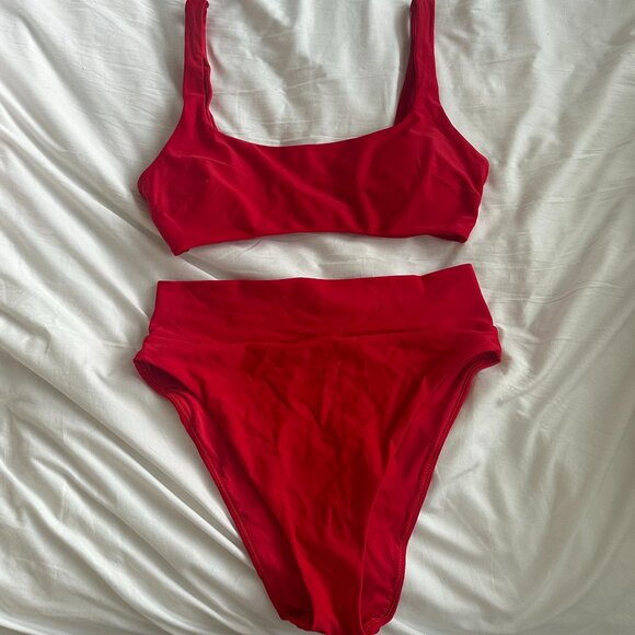 Aerie Scoop/Cheeky Bikini (L) - Picture 1 of 4